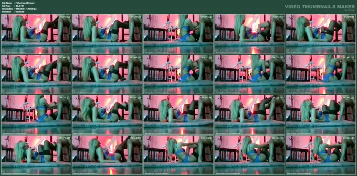 Nylon Tease With Restrained Slave - MISS SARAH JESSICA - MP4