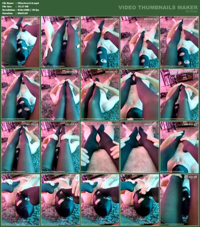Nylon Worship - MISS SARAH JESSICA - MP4