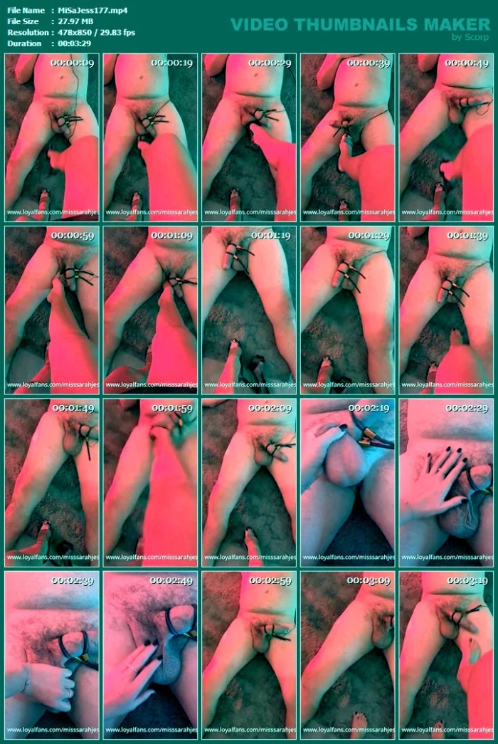 These Balls Are Made To Bust - MISS SARAH JESSICA - MP4
