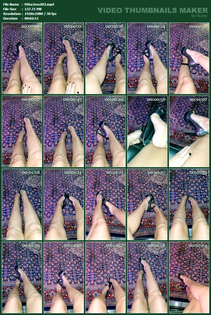 Where's My Heel Cleaners? - MISS SARAH JESSICA - MP4