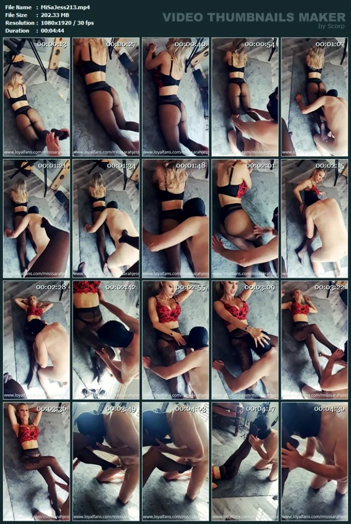 Worshipping Vixens Nylons - MISS SARAH JESSICA - MP4