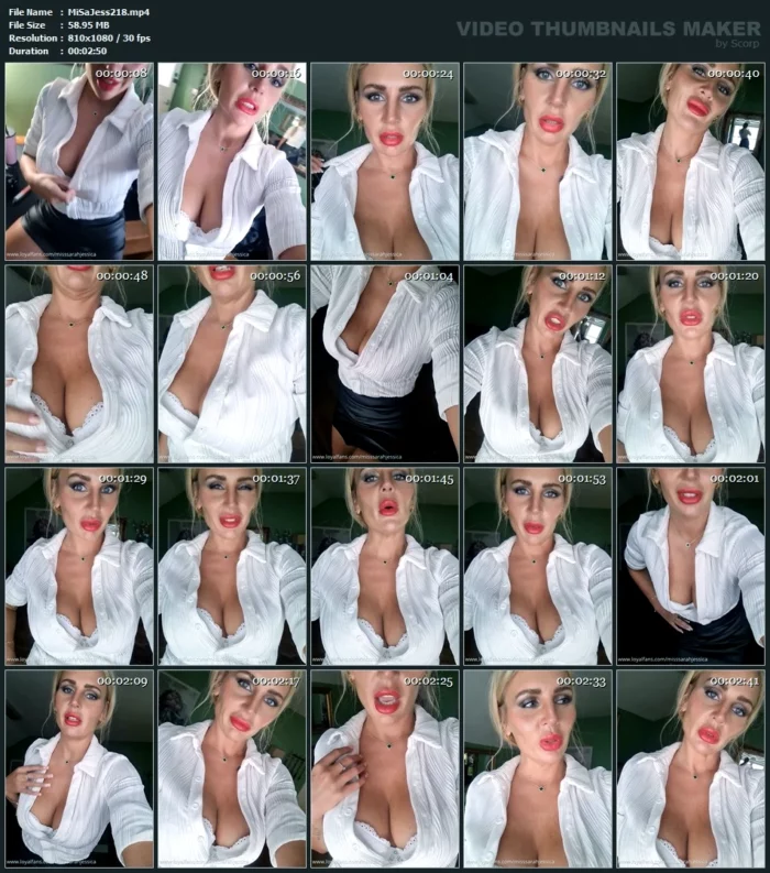 Your New Office Boss - MISS SARAH JESSICA - MP4