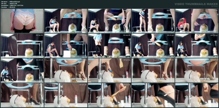 4 Girls – Torment And Pleasure! - SMELLY MILANA SCAT - MP4
