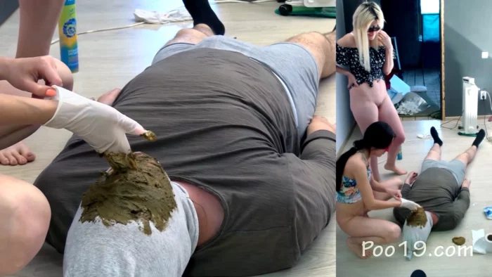 Menstrual Cup. Victoria And Christina. Cruel Session! - SMELLY MILANA SCAT - MP4