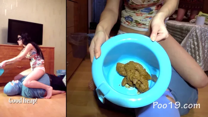 Thank You For Feeding, Mistresses! - SMELLY MILANA SCAT - MP4