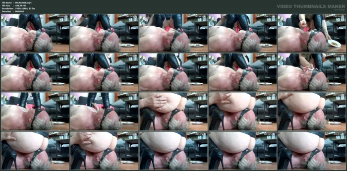Grandpa Is Fed Shit - MISTRESS ANN SCAT - MP4