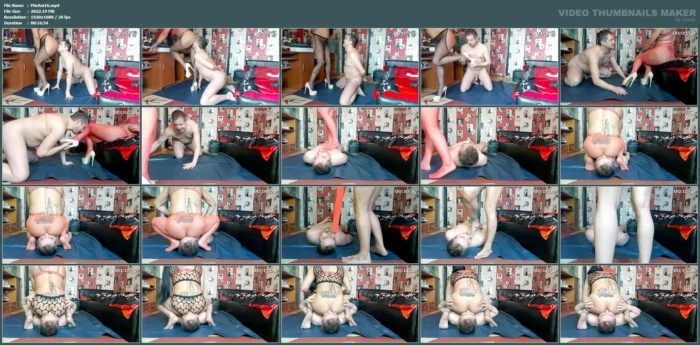 Erotic Kaviar Feeding - MISTRESS ANITA SCAT - MP4