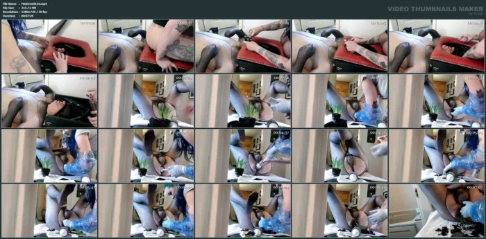 Feeding And Fisting - MISTRESS DEMONA SCAT - MP4