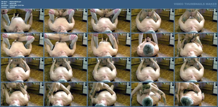 Kitchen Pee - MISTRESS DEMONA SCAT - MP4