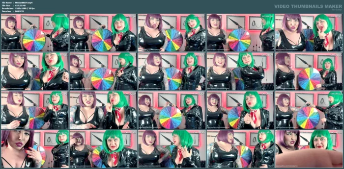 Play Wheel Of Fortune With Us - MISTRESS KARINO - MP4