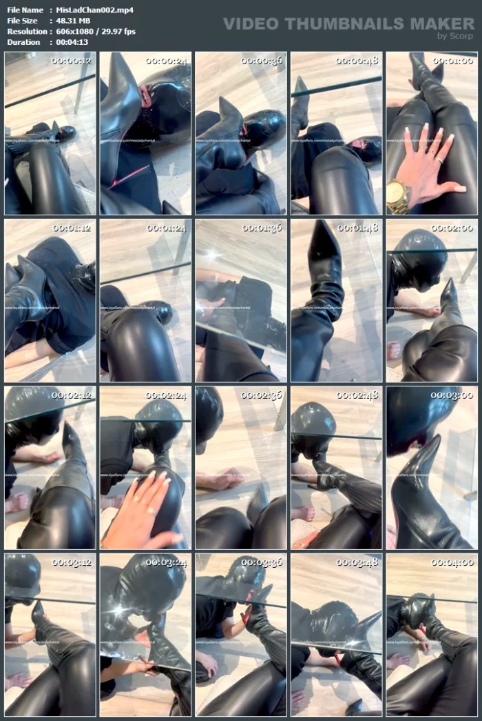 Addicted To Expensive Boots - MISS LADY CHANTAL - MP4