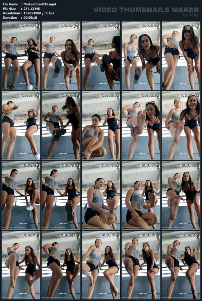 Humiliated By Two Hot Girls - MISS LADY CHANTAL - MP4