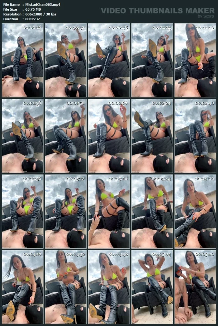 Some People Are Meant To Be Worshipped And Served - MISS LADY CHANTAL - MP4