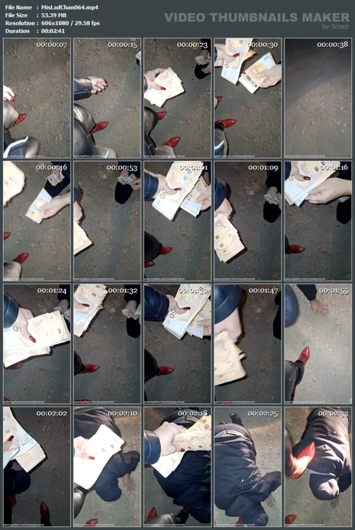Sometimes I Feel Magnanimous And Let Him Give Me His Money For My Spit - MISS LADY CHANTAL - MP4