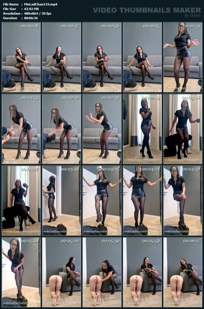 Paypig Training - MISS LADY CHANTAL - MP4