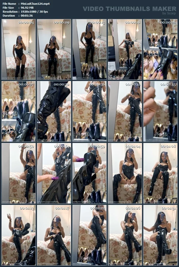 Pvc Boss - MISS LADY CHANTAL - MP4