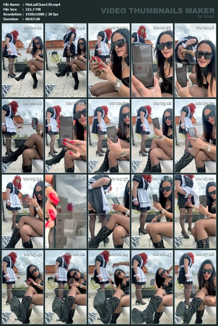 Sissy Tried Lovense For The First Time - MISS LADY CHANTAL - MP4