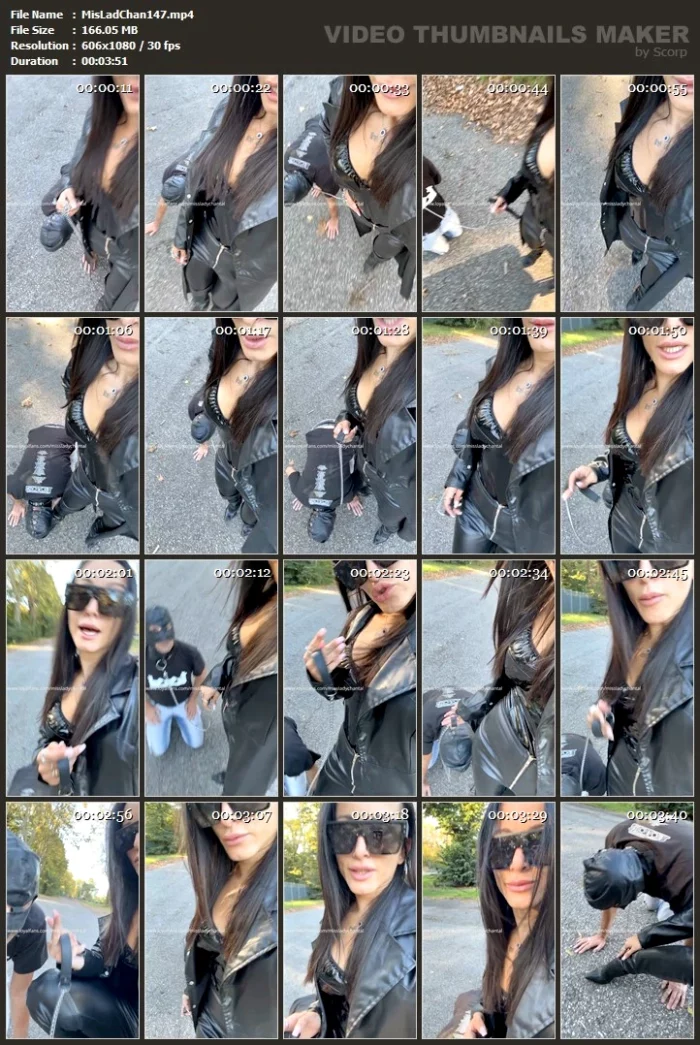 You Would Do Anything To Be At My Leash - MISS LADY CHANTAL - MP4