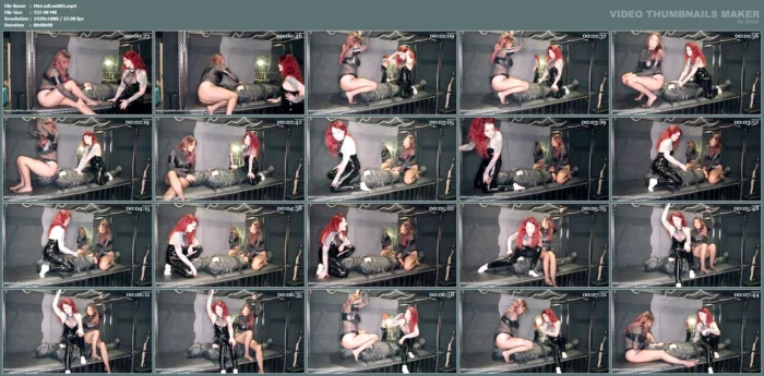 A Double Face Sitting For The Mouthy Slave! - MISS LADY LOUISA - MP4