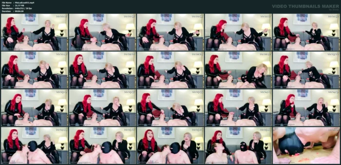 Feeding The Sluts! - MISS LADY LOUISA - MP4