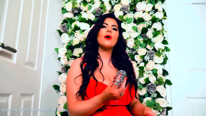 SPH Denied Cleavage Tease - MISS LADY LOUISA - MP4