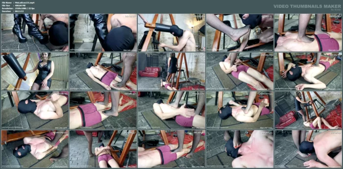 Trampling The Human Carpet! - MISS LADY LOUISA - MP4