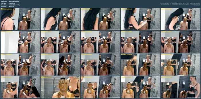 Extreme Shit Face - MISTRESS LUCIANA SCAT - MP4