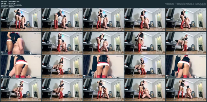 I Am Santa's Messenger – I Am Visiting All, Bad Boys, At Christmas Time! - MISTRESS LUNA - MP4