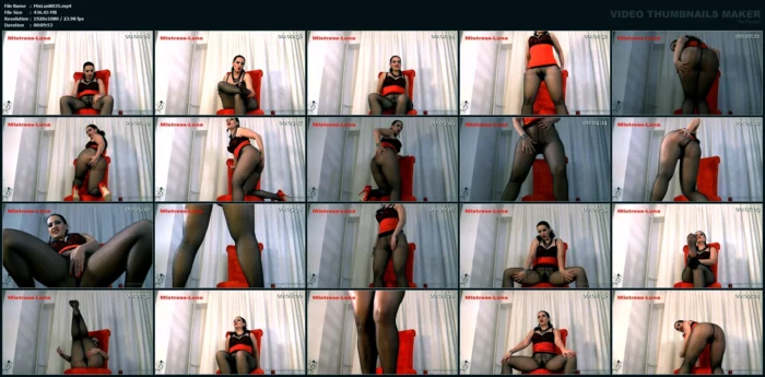 I Know, The Pantyhose, The Nylons Are Your Weakness - MISTRESS LUNA - MP4