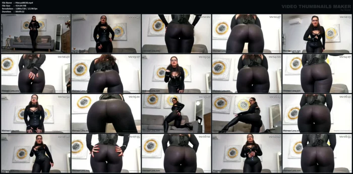 I Know You Love My Ass And You Dream To Be Allowed To Be Under My Gorgeous Ass - MISTRESS LUNA - MP4