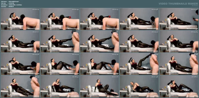 I Want You Worship My Pantyhose - MISTRESS LUNA - MP4