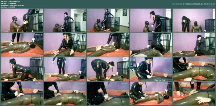 My Slave Is Wearing Latex And I Also Wear Latex! - MISTRESS LUNA - MP4