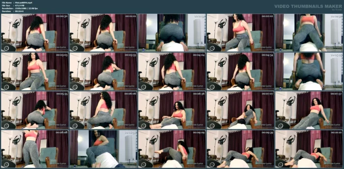 My Training At Cycling Today Was Very Intense, I Have Sweat A Lot - MISTRESS LUNA - MP4