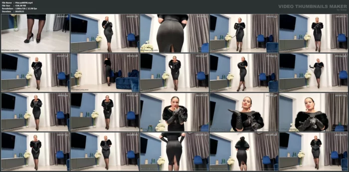 Of Course, Many Submissive Men Dream To Be Under My Feet - MISTRESS LUNA - MP4
