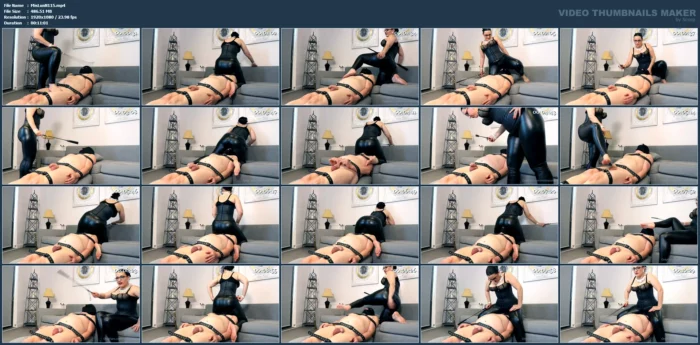 This Slave Wrote Me To Ask For Help To Cure His Bad Addiction! - MISTRESS LUNA - MP4