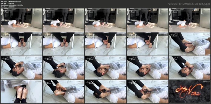 I Know How Much You're Eager To Taste The Flavor And Smell Of My Feet - MISTRESS NARA NEVEU - MP4