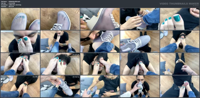 Nara'S Extremely Sweaty Feet Fresh Out Transparent Boots - MISTRESS NARA NEVEU - MP4