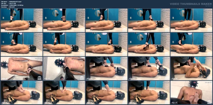 Right Under My High Heels Trampled Like A Rug! - MISTRESS NARA NEVEU - MP4