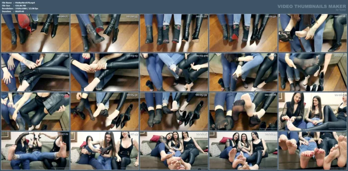 Smelly Foot - Me And My Friends - MISTRESS NARA NEVEU - MP4