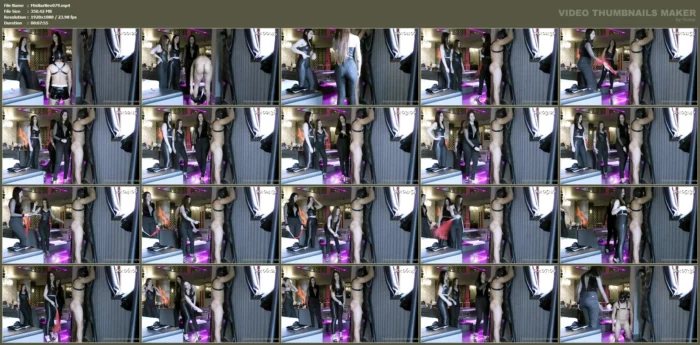 Spanking - I Took My Sub For Me And My Friends - MISTRESS NARA NEVEU - MP4