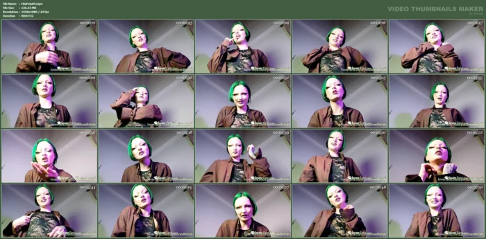 Come Close And Listen Carefully To My Directions On How You Should Drink Your Milk - MISTRESS ILINA POISONED / POISONEDFETISH - MP4
