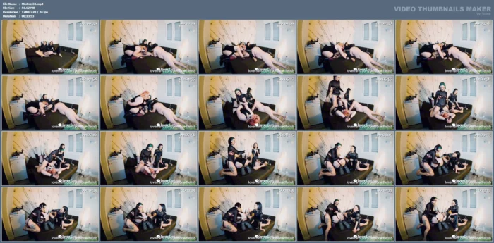 I Met Miss Stripe For Fun - MISTRESS ILINA POISONED / POISONEDFETISH - MP4