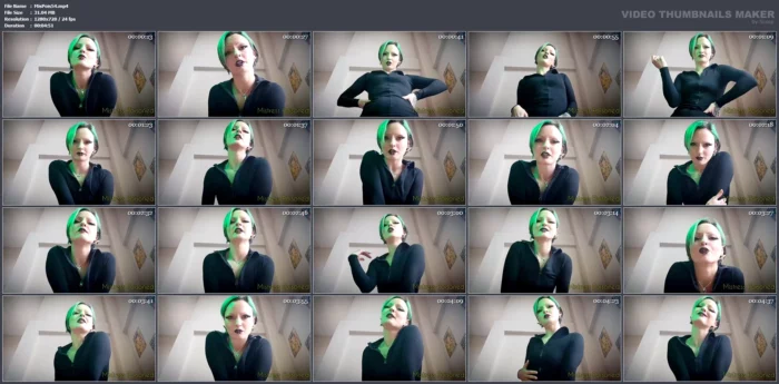 POV I Explain What You're Going To Have To Do After You Run - MISTRESS ILINA POISONED / POISONEDFETISH - MP4