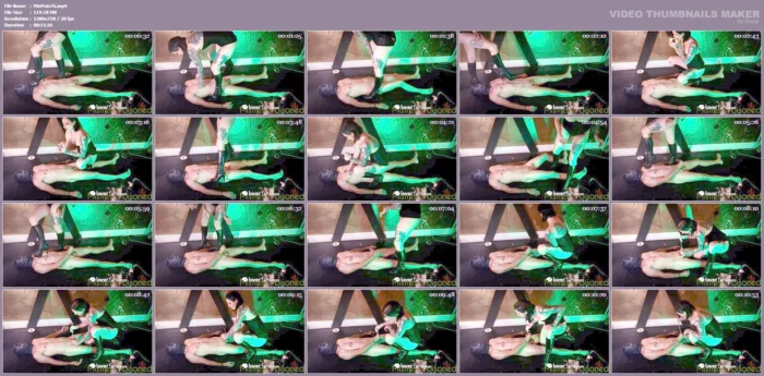 Use Him As A Human Ashtray And Put A Urethral Rod On His Dick - MISTRESS ILINA POISONED / POISONEDFETISH - MP4