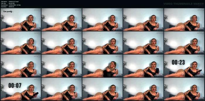 Cum Quick Or Get Punished - MISTRESS SEVVVEN - MP4