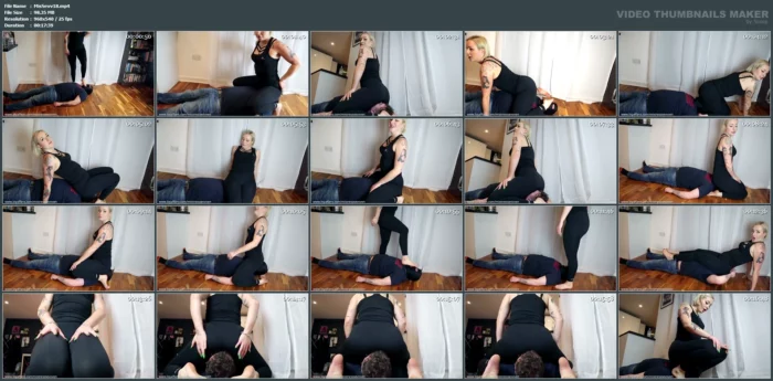 Face Sitting In Sweaty Gym Leggings - MISTRESS SEVVVEN - MP4