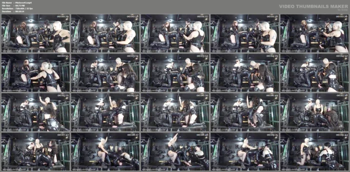 Rubber Slut Filled At Both Ends - MISTRESS SEVVVEN - MP4
