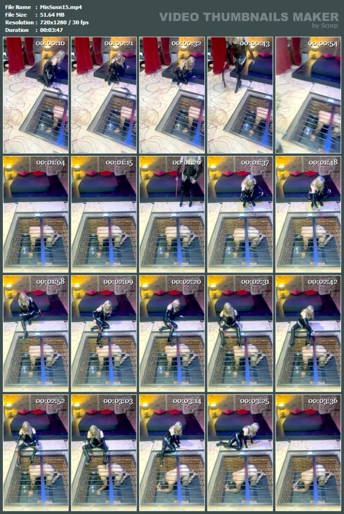 I Love To Cage And Imprison My Dogs - MISS SUSANA - MP4