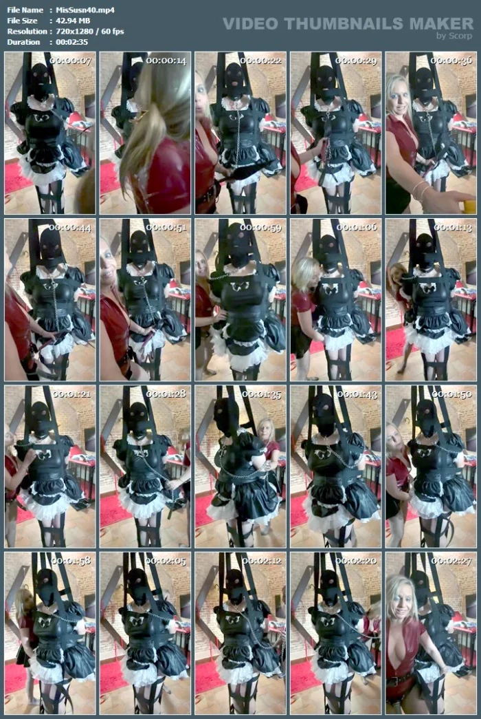 My Sissy Maid Cook Session - MISS SUSANA - MP4