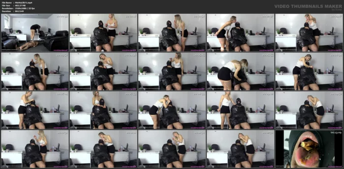 Chain Smoking Whilst Wrapped Nice And Tight - MISTRESS VIXEN / WOMANIA EMPIRE - MP4